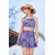 Arshiner dekliški bikini set 3 v 1 - Vijolična