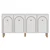 Hanah Home Konzolni sto Orion, 150x73x36 cm, Beli