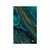 Plakat smaragdna abstrakcija - 40x60 silver