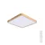 Brilagi - LED prigušiva svetiljka WOODLINE SQUARE LED/80W/230V hrast 60x60 cm + daljinski upravljač