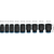 Bosch Set kovanih nasadnih ključeva 6 - 14mm, 1/4, 9 delova, PRO Impact Socket 2608003034