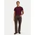 Tommy Jeans Majica DM0DM04411 Vijolična Slim Fit