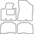 Textile car mats Kia Sorento 2012-2015