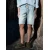 Sinsay - Jogger kratke pantalone od trapera - plava