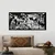 Wallity Zidna dekoracija Picassso, 85x40 cm, 1.5 mm, Crna