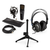 auna MIC-920B USB Mikrofonski Set V1 slušalke, kondenzatorski mikrofon, stojalo (60001981-V1KH)