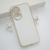 Futrola za mobilni telefon Maska Fresh Electroplated za Huawei Nova 12 bela