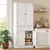 Homestar Kuhinjska omara 80x395x1864 cm bela