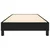 vidaXL Box spring posteljni okvir črn 90x190 cm blago