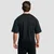 GymBeam Athletic Society Boxy T-shirt Black