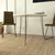 Hanah home Trpezarijski sto Sandalf 90x75x90cm Crno-Beli