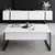 Hanah Home Set TV Komoda i klub sto Belo-Crni