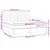 Vidaxl Box spring postelja z vzmetnico krem 200x200 cm blago