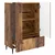 Kreveta Staro drvo 66 x 34,5 x 97 cm Konstruirano drvo