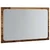 Kupaonsko ogledalo s LED svjetlom boja drva 60x8,5x38 cm