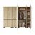 Hanah Home ormar Floransa 135, 135 cm, hrast Sapphire / antracit