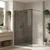 Stena za prhanje Rea Flexi Grey/Titan 130