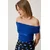 Happiness Istanbul ženska bluza TO00132, Kobalt Plava