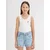 LEVIS Top rdeča/bela