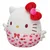 Squishmallows: Hello Kitty plišasta igrača s srčkom - 20 cm