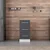 Hanah Home kuhinjski element Minar 4155, 40 cm, beli / antracit