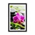Plakat s paspartujem wellness tihožitje z vijolično orhidejo - 30x45 silver