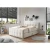 MID.YOU POSTELJA BOXSPRING 180 cm  x 200 cm , tekstil, leseni material krem barve