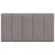 shumee vidaXL Vzglavna stranica taupe 80 cm blago