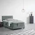 Boxspring Krevet Dixon 100/200 cm , tamnosiva