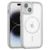 Bumper MagSafe maska za iPhone 15 Plus - siva