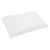 Vidaxl Poletna odeja z blazino 2 szt. Bela Perje