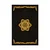 Plakat zanimiva zlata Mandala - 40x60 black