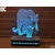 Black Cut 3D Lampa Jaguar, Hladno bela