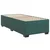Vidaxl Box spring postelja z vzmetnico temno zelena 90x200 cm žamet
