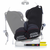 Chipolino autosjedalica ISOFIX Journey 360 - Raven