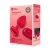 b-Vibe Vibrating Heart Plug M/L Red
