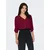 JDY Bluza JDYDIVYA vinsko rdeča