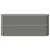 Povišena vrtna gredica od pocinčanog čelika 152 x 40 x 68 cm sivi