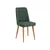 Hanah Home Trpezarijska stolica Vina Sandalye 47x89x46cm Bež-Zelena
