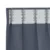 Zavjese za blackout s prstenovima 2 pcs Antracit 175 x 140 cm