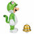 Nintendo Super Mario Cat Luigi figure 10cm