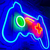 FOREVER LIGHT FPNE03X Neon svetlo Plexi LED Gamepad, Multicolor