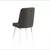 HANAH HOME Trpezarijski set Santiago White Antracite