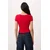 Trendyol Milla Ženska majica TWOSS26TS00125, Crvena