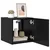 TV zidni ormar Crni hrast 30,5 x 35 x 30 cm Konstruirano drvo