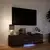 TV ormarić s LED rasvjetom Smeđi hrast 140 x 34 x 40 cm