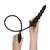 Anal Collection Inflatable Plug with Pump 20cm Black - Adjustable Beads System ???ET1050BLK