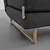 Bessagi Home Schlafsessel Dunkelgrau, malic