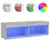 TV ormarić s LED svjetlima boja hrasta sonome 100x30x30 cm