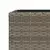 Vrtne sadilice 2 kom siva 40 x 40 x 80 cm od poliratana